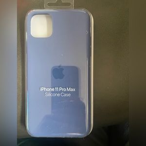 Apple brand silicone phone case. Fits 11 pro max. Never taken out of package